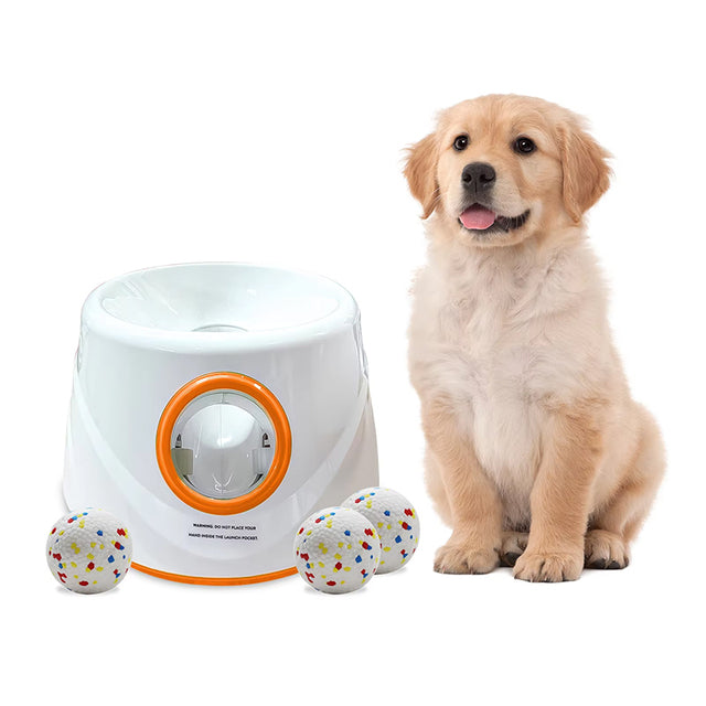 Automatic Interactive Dog Ball Launcher