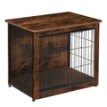Furniture Style Multi-Functional Dog Crate End Table